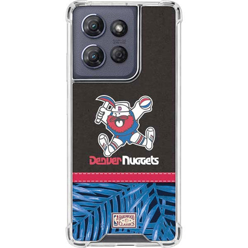 NBA Denver Nuggets Retro Palms Moto G Play 5G (2025) Clear Case